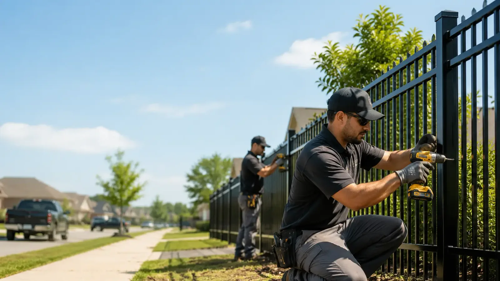 Metal Fence Installation in Garden City, MI